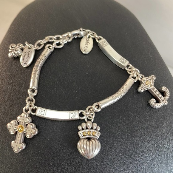 BRIGHTON Enduring Freedom Heart anchor cross bracelet - Picture 4 of 4